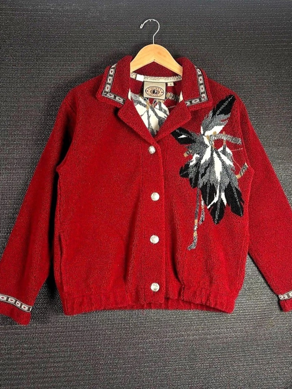 Vintage County Clothing Co. Cheyenne Collection Feather Fleece Jacket